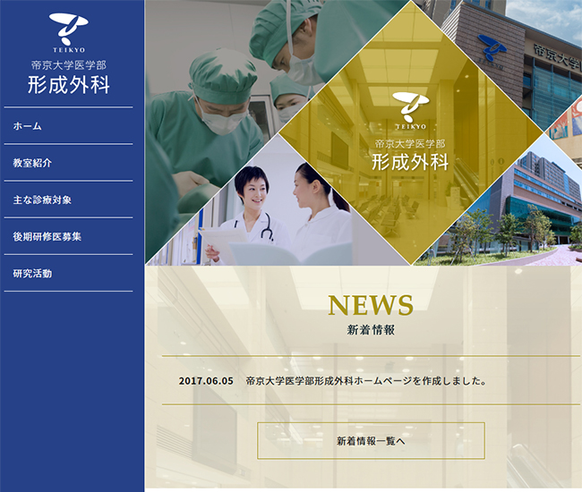 帝京大学医学部形成外科